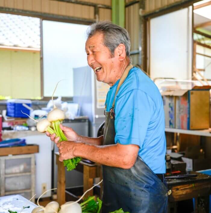 かぶやの農作業の様子